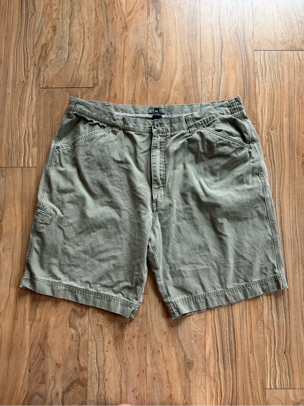 REI cotton hiking shorts